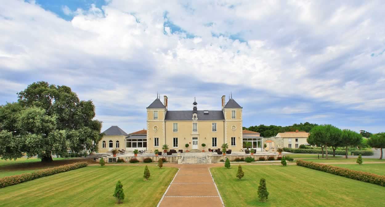 Allée centrale Château de la Sébrandière © Château de la Sébrandière