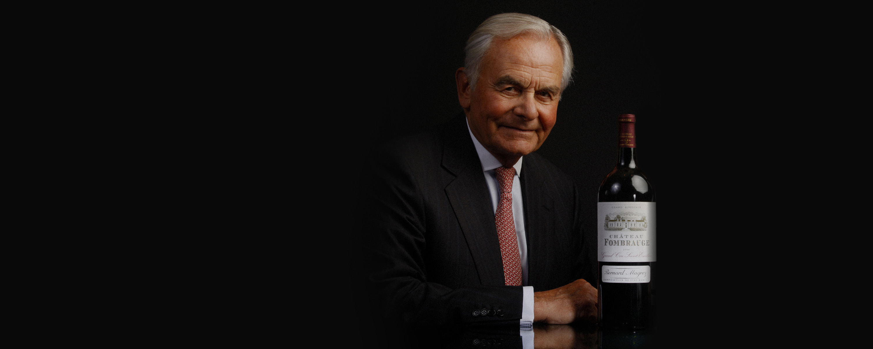 Portrait bernard magrez luxury wine experience © DR