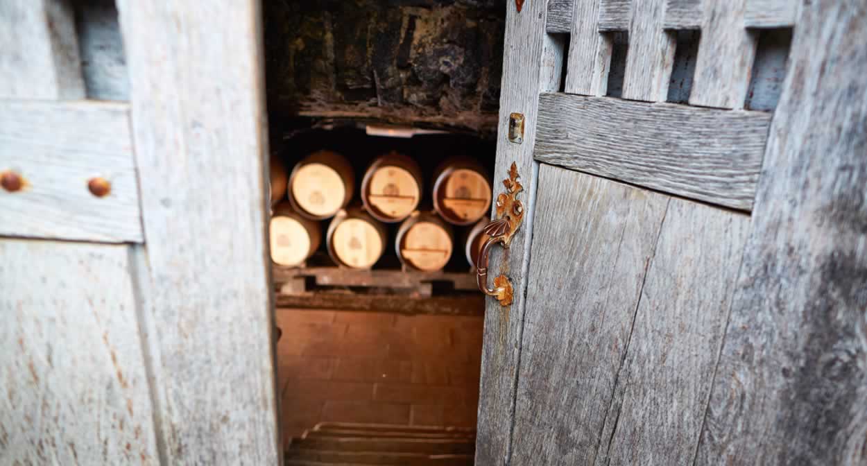 Wine cellar © Château de Pommard