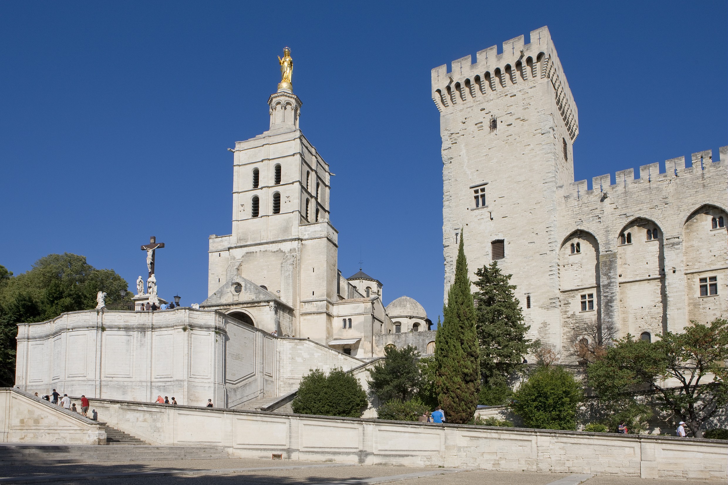 Palace of the Popes, Avignon, France © Christophe Grilhé
