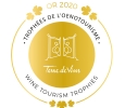 Logo Wine Tourism Trophies Golden Prize 
