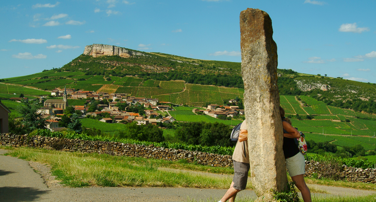 Standing stone in south Bourgogne