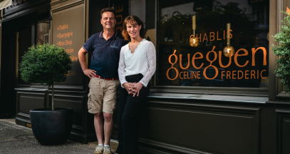 Céline and Frédéric Gueguen ©BIVB/S. Boulard