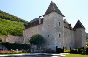 Château de la Mar en vignoble de Savoie gastronomie ©DR
