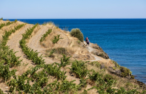 Promenade le long du littoral Méditerranéen © Agence Regards croisés Perpignan