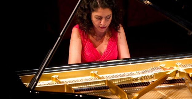 Béatrice Rana at the Flâneries Musicales in Reims music festival in Champagne (c) Maison Mumm