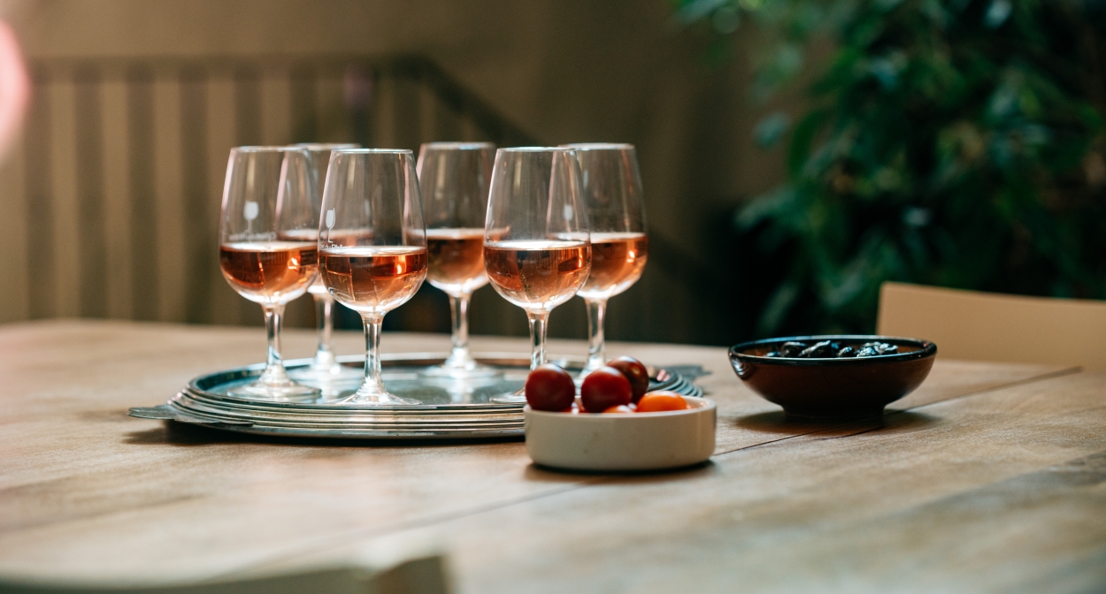 Wine and food pairing in Vaucluse © O’Brien